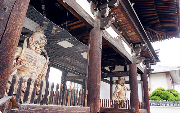 Taimadera Temple Gate.